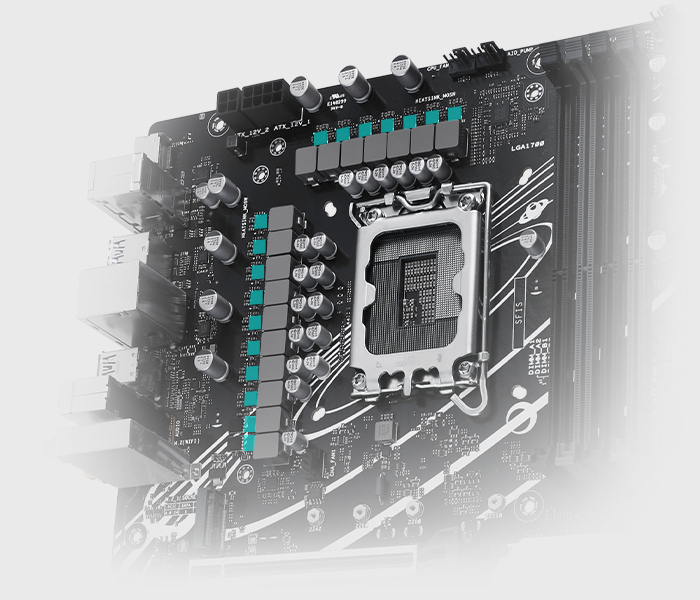 The PRIME Z790-V WIFI motherboard features Six-Layer PCB Design